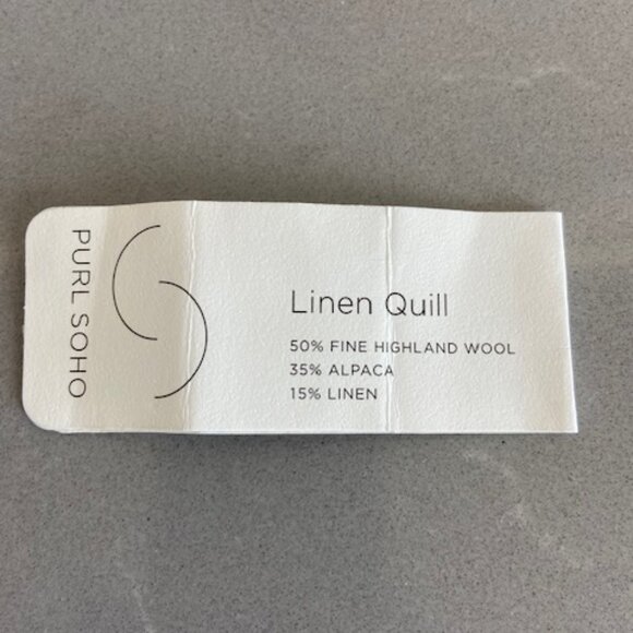 Purl Soho Linen Quill Yarn in "Peony Pink" - Picture 2 of 3